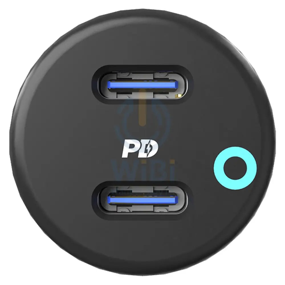 Powerology Ultra-Quick Car Charger - 130W Accessories > Mobiles & Tablets > Mobiles > Car Chargers