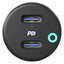 Powerology Ultra-Quick Car Charger With Dual Output Accessories > Power Adapters