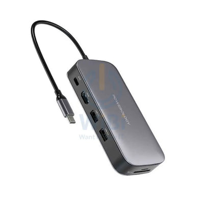 Powerology USB-C Hub - 256GB SSD Drive / 100W - Gray Accessories > Other Laptop Accessories