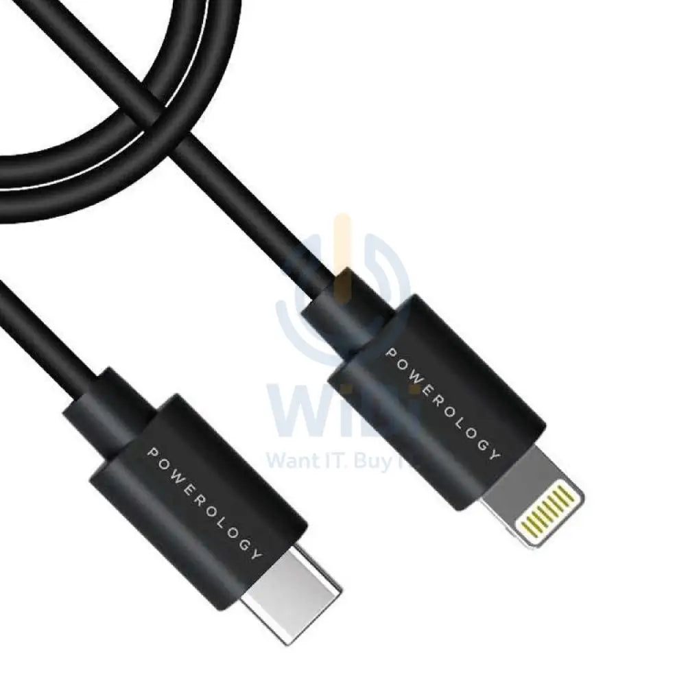 Powerology USB-C to Lightning Cable - 3m / PVC Accessories > Mobiles & Tablets > Tablets