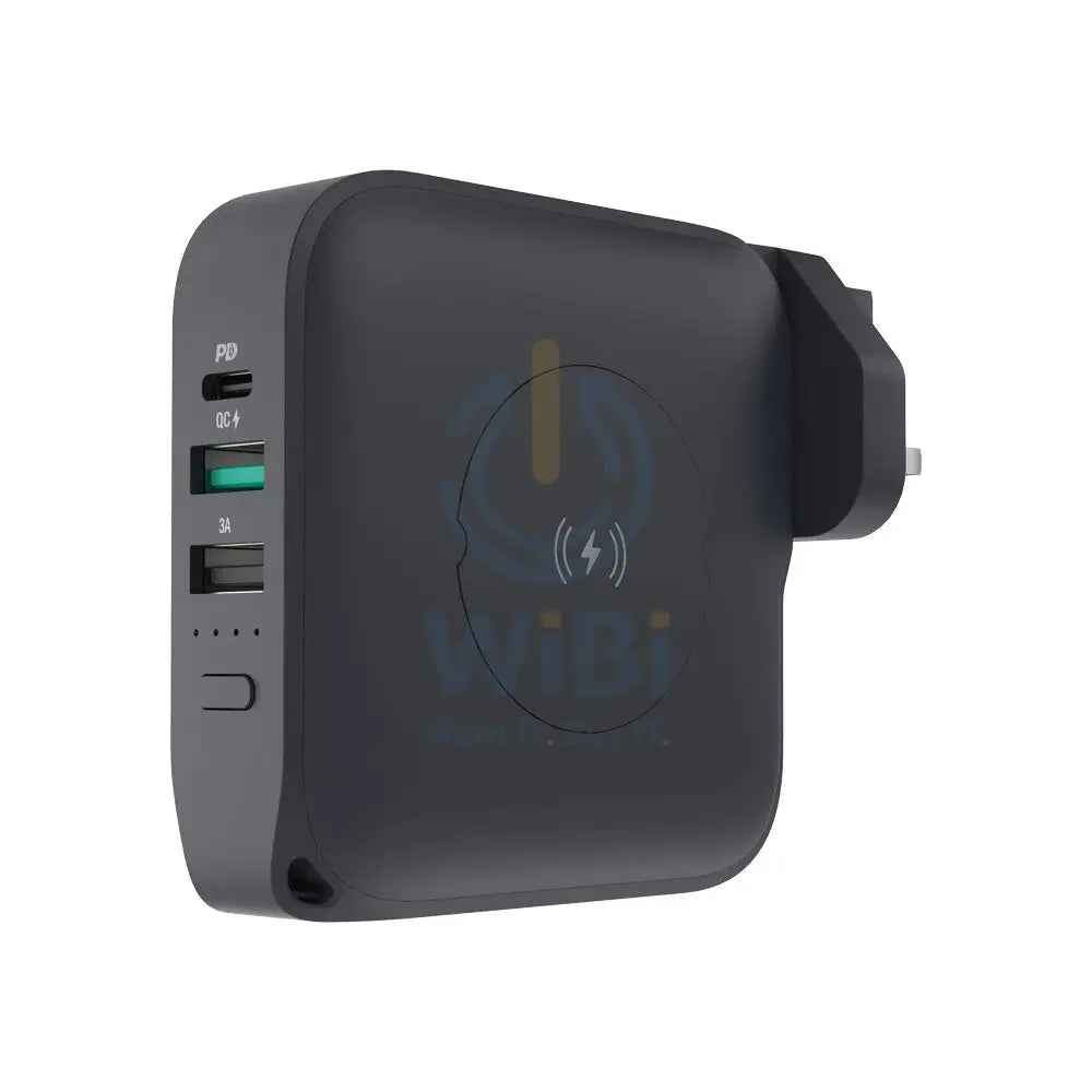 باورولوجي حائط شاحن باور بانك 10000 مللي سريع 15 وات / 7.5 وات لاسلكي مع ماج سيف  و20 وات اكسسوارات > طاقة محولات