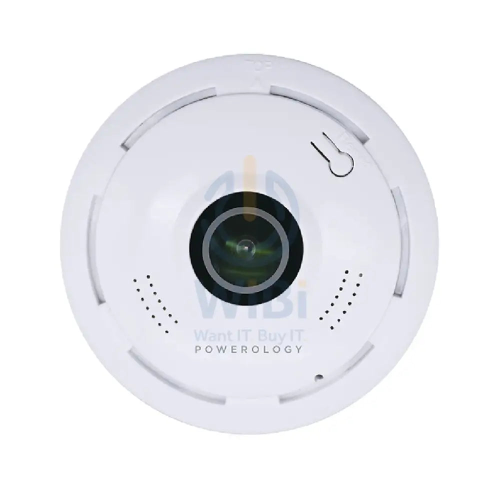 Powerology Wi-fi Panoramic Camera - 1080P FHD / Up to 10m / 360° Fisheye Lens Cameras > Security Cameras > Offer Zone