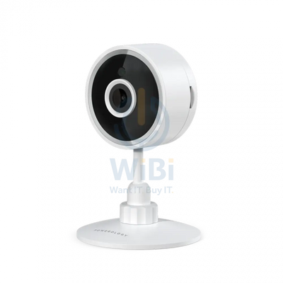 Powerology WiFi Smart Home Camera 105 Wired Angle Lens - White Cameras > Security Cameras