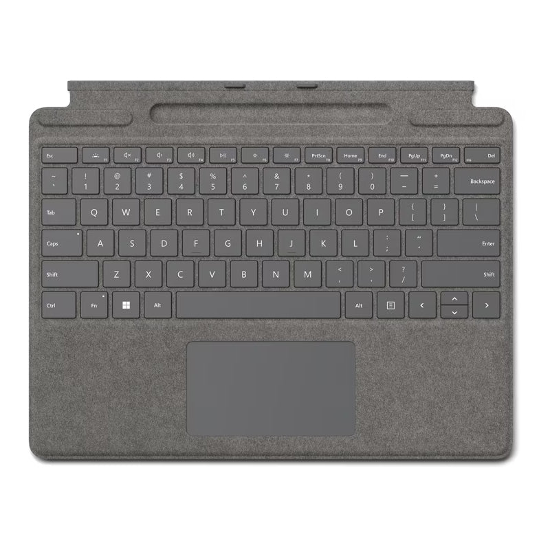 Microsoft Surface Pro Signature Keyboard - Magnetic / Arabic/English / Platinum - Microsoft Surface Pro 10