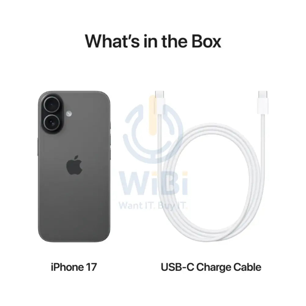 Pre-order Apple iPhone 17 - 256GB / Black / 5G / 6.3’’ Mobiles & Tablets > Mobiles