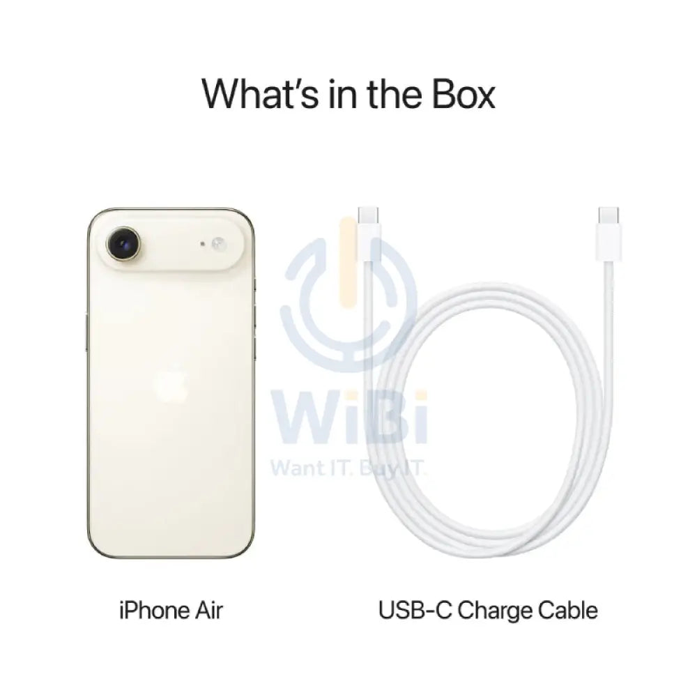 Pre-order Apple iPhone Air - 256GB / Light Gold / 5G / 6.5’’ Mobiles & Tablets > Mobiles