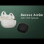 Baseus AirGo AS01 Open Ear Clip On Wireless Earbuds - Bluetooth / Black