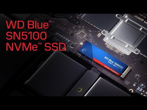 ويسترن ديجيتال أزرق SN5100 NVMe SN5100 NVMe إس إس إس دي - 1 تيرابايت / فوق إلى 7100 ميجابايت/ث / م.2 2280 / م.2 2280 / PCIe Gen4 x4 - إس إس دي صلبة حالة محرك)