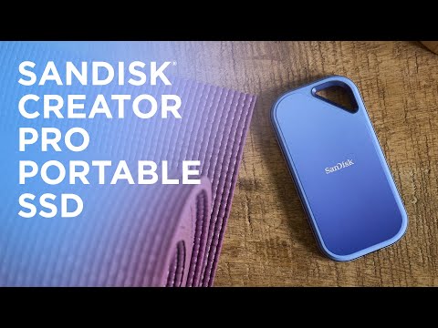 سانديسك Creator SanDisk Creator برو المحمولة إس إس دي - 2 تيرابايت / يو اس بي 3.2 الجيل 2 × 2 / فوق إلى 2000 ميجابايت/ثانية /إس إس دي صلبة حالة محرك الدولة)