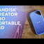 SanDisk Creator Pro Portable SSD - 2TB / USB-C 3.2 Gen 2 x2 / Up to 2000MB/s / External SSD (Solid State Drive)