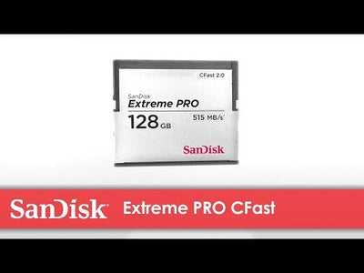SanDisk Extreme PRO CFast 2.0 Memory Card - 256GB / Up to 525MB/s