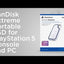 SanDisk Extreme Portable SSD for PlayStation 5 Console and PC - 1TB / USB-C 3.2 Gen 2 / Up to 1000MB/s / External SSD (Solid State Drive)