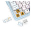 Redragon Antonium Pro Blue TKL Noise Dampened Mechanical Keyboard - Anime Blue