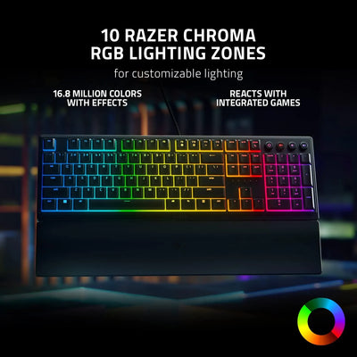 Razer Ornata V3 Gaming Keyboard - Wired / Black
