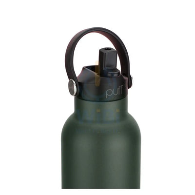 Puff Matte Sipping + Bottle - 750ml / Army Green Accessories > Outdoor & Travel