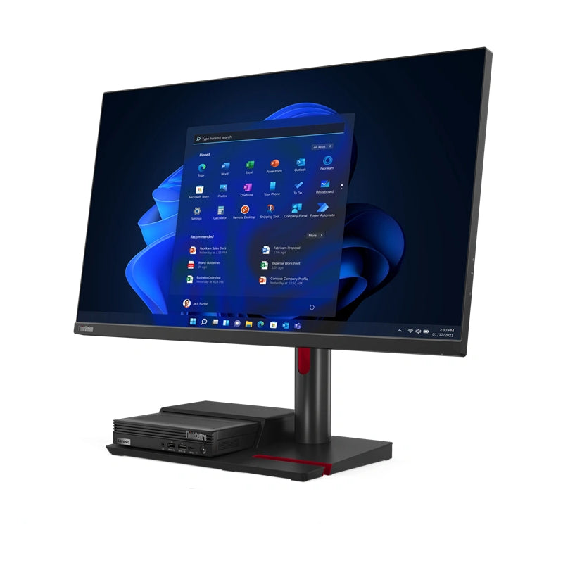 Lenovo ThinkCentre TIO Flex 27i - 27" FHD / Non-Touch / 4ms / HDMI/VGA/USB3.2 - Monitor