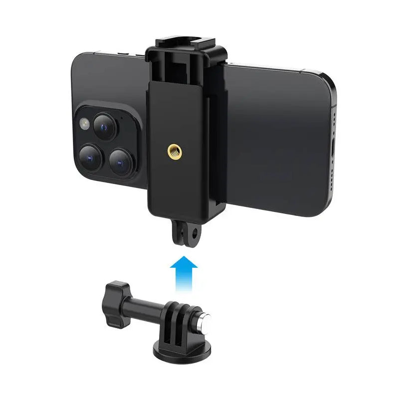 Porodo 2 in 1 Mobile and Camera Mount with Suction Base