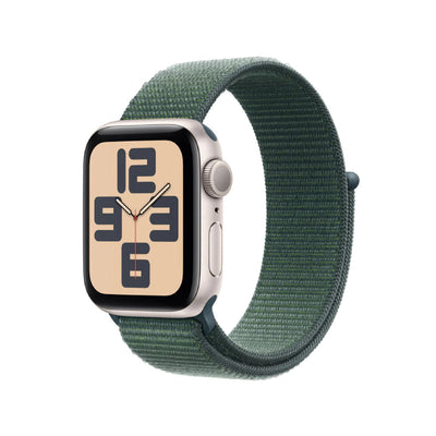 Apple Watch SE (2nd Gen) with Sport Loop - LTPO OLED / 40mm / Bluetooth / Wi-Fi / Lake Green Smart Watches