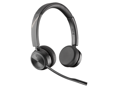 HP HP Poly Savi 7220 Office Binaural DECT 1880-1900 MHz Headset - On-ear / via RJ-11 / Black
