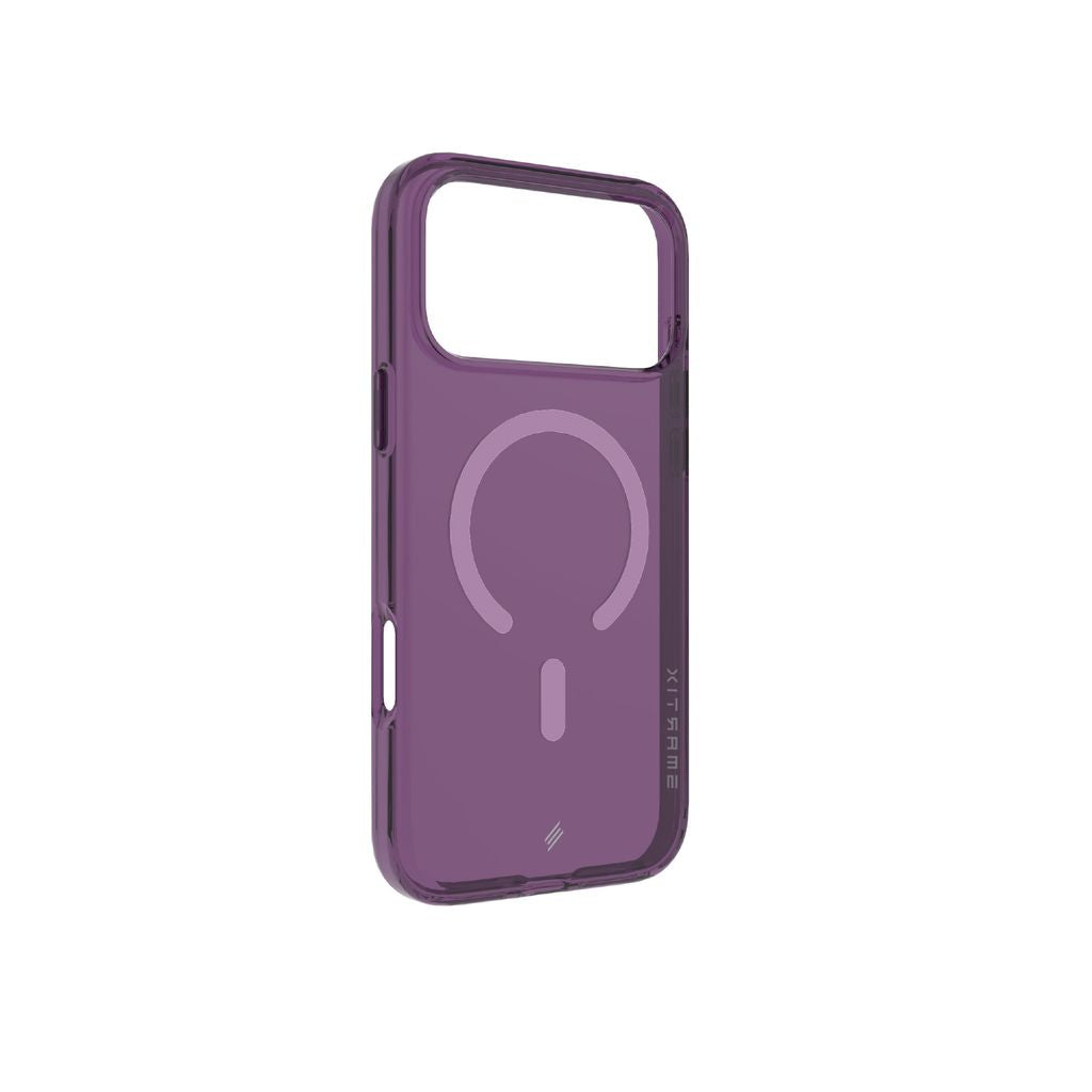 Smartix Ultraguard Magnetic Transparent Dark Cherry Case For Apple iPhone 18 Pro Max