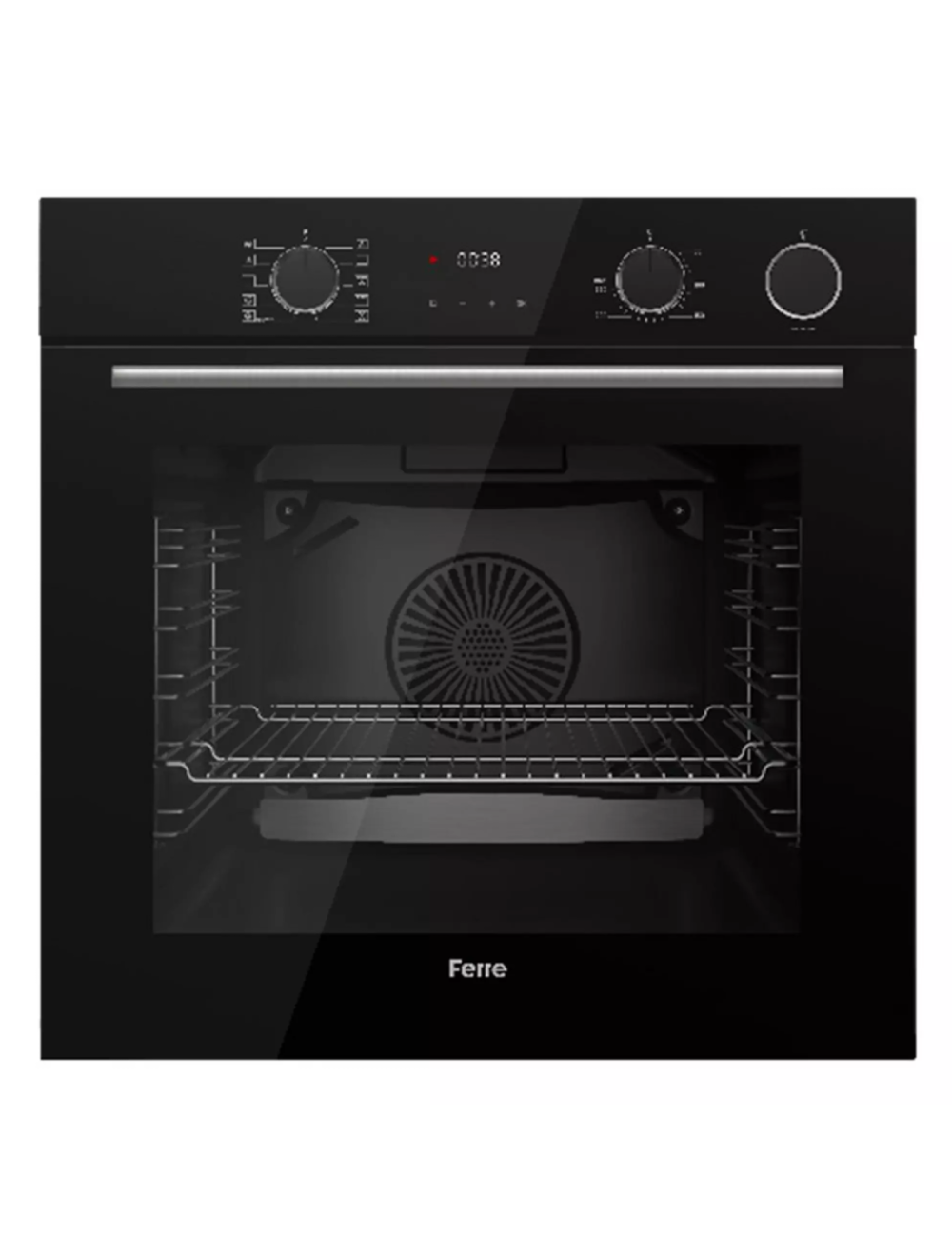 Ferre Built-in Electric Oven 73L - Black