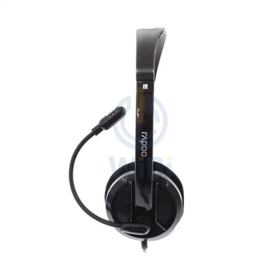 Rapoo H101 Wired Stereo Headset - 3.5mm Jack / Black Accessories > Audio > Headphones