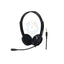 Rapoo H101 Wired Stereo Headset - 3.5mm Jack / Black Accessories > Audio > Headphones