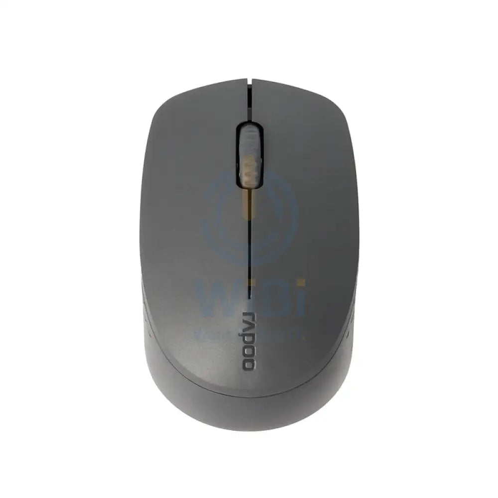 Rapoo M100 Silent Wireless Mouse - 2.4 GHz / 1300 DPI / Bluetooth / USB - Dark Grey Accessories > Keyboard & Mouse