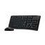 Rapoo X1800Pro Wireless Optical Mouse & Keyboard AR - 2.4 GHz / 10m / 1000 DPI / USB / Arabic/English - Black