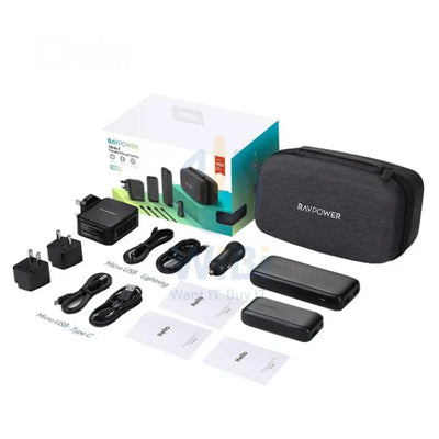 RavPower 10-in-1 Portable Charger Combo RP-PB182 - Black Accessories > Power Adapters