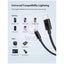 RAVPower Cable - USB-C To Lightning / 1 Meter / Black Accessories > Cables & Converters > Cables