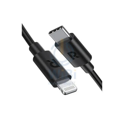 RAVPower Cable - USB-C To Lightning / 1 Meter / Black Accessories > Cables & Converters > Cables