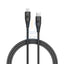 RAVPower Nylon Braided Type-C to Lightning Cable 1.2m - Black Accessories > Cables & Converters > Cables