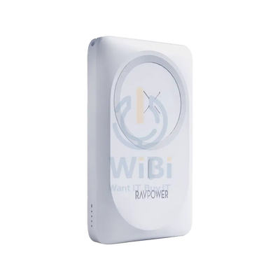 RavPower PD 20W 10000 mAh Magnetic Wireless Power Bank - White Accessories > Power Adapters