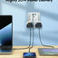 RAVPower Pioneer 20W 3 port charger with 3 AC plug - White Accessories > Power > Power Protection > Surge Protector >