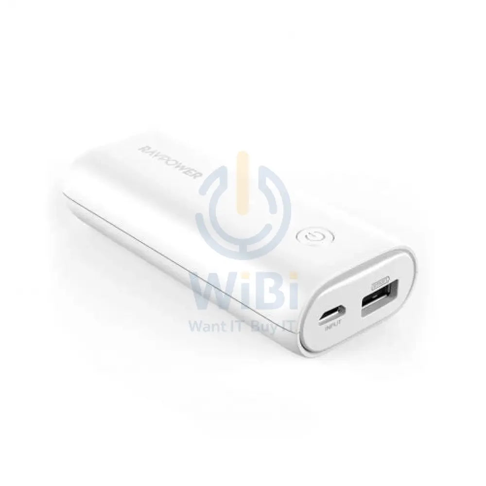 RAVPower Power Bank Portable Charger - 6700mAh / White Accessories > Power Bank