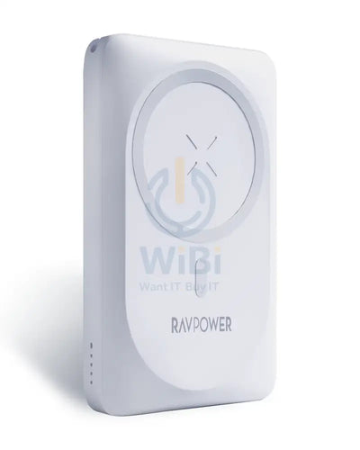 Ravpower RP-PB1212 10000mAh Magnetic Wireless Powerbank - White Accessories > Power Bank