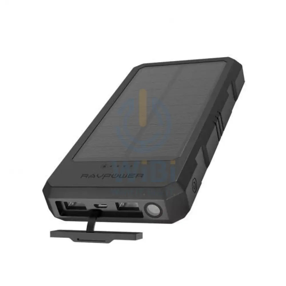 RAVPower RP-PB124 Solar Portable Power Bank - 15000mAh / Black Accessories > Power Bank