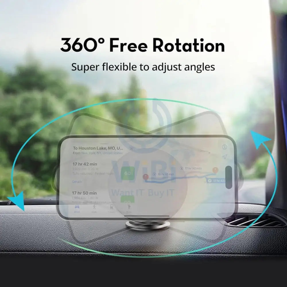 Ravpower RP-SH1002 Magnetic Car Phone Mount - Black Accessories > Mobiles & Tablets > Mobiles > Mobile Holder / Stands