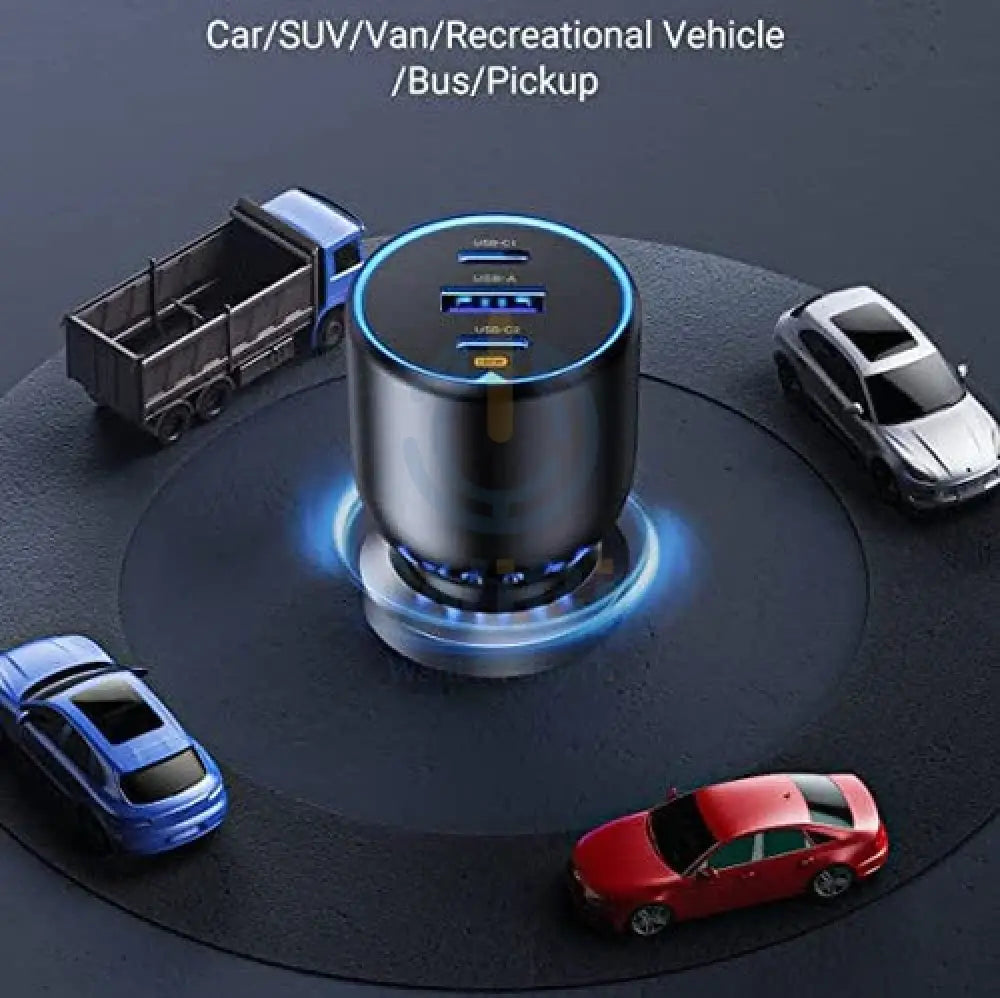 Ravpower RP-VC1011 RP-VC1011 100W 100W منفذ سيارة شاحن رمادي عالمي اكسسوارات > طاقة محولات