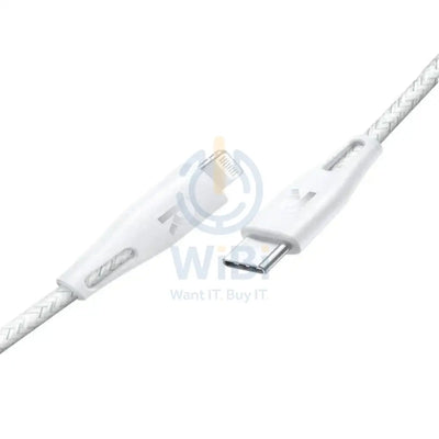 RAVPower Type-C to Lightning Cable 2m Nylon White Accessories > Cables & Converters > Cables