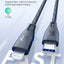 RAVPower Type-C to Lightning Charging Cable - 1.2 Meter / Nylon Grey Accessories > Cables & Converters > Cables