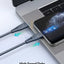 RAVPower Type-C to Lightning Charging Cable - 1.2 Meter / Nylon Grey Accessories > Cables & Converters > Cables