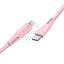 RAVPower Type-C to Lightning Charging Cable - 1 Meter / Nylon Pink Accessories > Cables & Converters > Cables