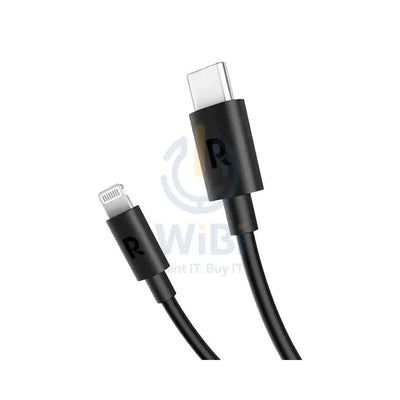 RAVPOWER تايب-سي إلى لايتننج شحن كابل - 3 م / أسود اكسسوارات > كبلات  محولات > كبلات