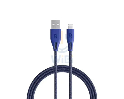 Ravpower USB A To Lightning Charging Cable - 1.2Meter / Nylon Blue Accessories > Cables & Converters > Cables