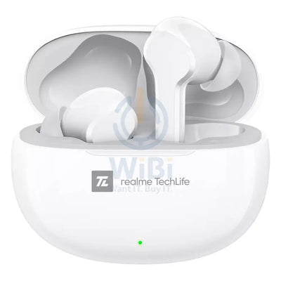 Realme Buds T100 True Wireless Earbuds – White Accessories > Audio > Headphones > Offer Zone