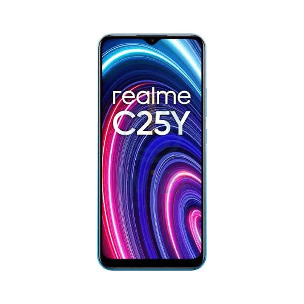 ريلمي C25Y - 128 جيجابايت / 6.5 بوصة LCD / واي-فاي / 4جي  جلاسيه أزرق - هاتف