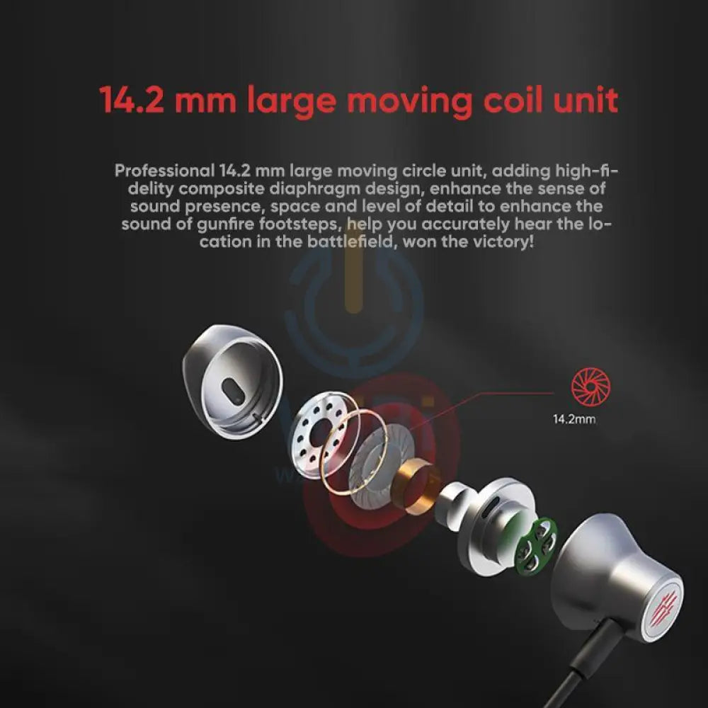 Red Magic Magicsound Earphones-Type-C Accessories > Audio > Headphones