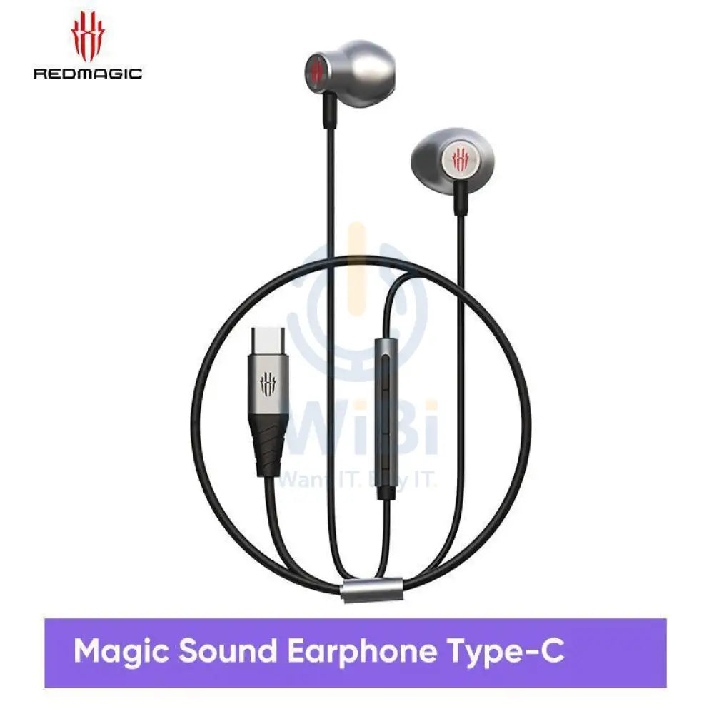 Red Magic Magicsound Earphones-Type-C Accessories > Audio > Headphones